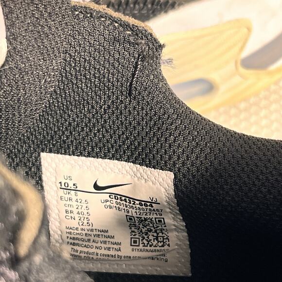 Nike Air‎ Max Excee Womens Size 10.5 Black White Shoes Sneakers Running - Picture 8 of 12